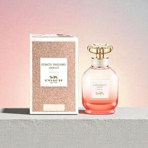 Coach Dreams Sunset with Glittering Pink Retail Box